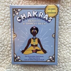 Chakras Activity & Oracle Deck: 50 Oracle Cards with Guidebook by Knock Knock